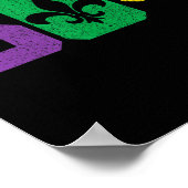 504 Area Code Pride Nola New Orleans Louisiana Mar Poster (Hoek)