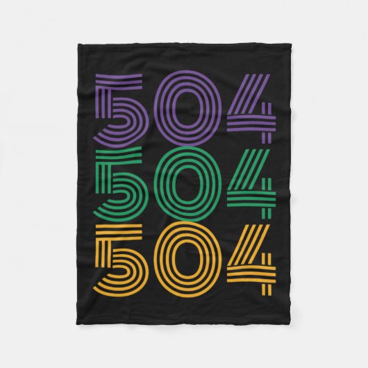 504 Mardi Gras 2025 Grappig Carnaval Kostuum Outfi Fleece Deken (Voorkant)