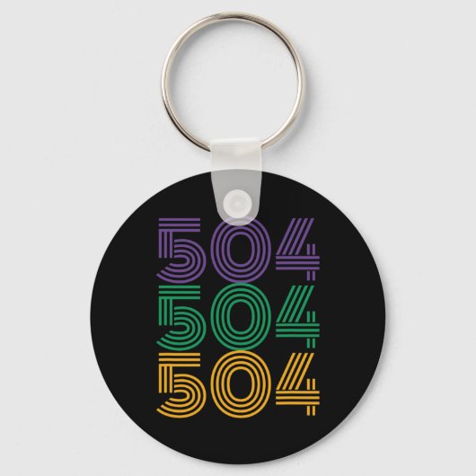 504 Mardi Gras 2025 Grappig Carnaval Kostuum Outfi Sleutelhanger (Voorkant)