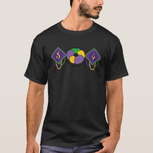 504 Mardi Gras Koningentaart New Orleans Optocht C T-shirt