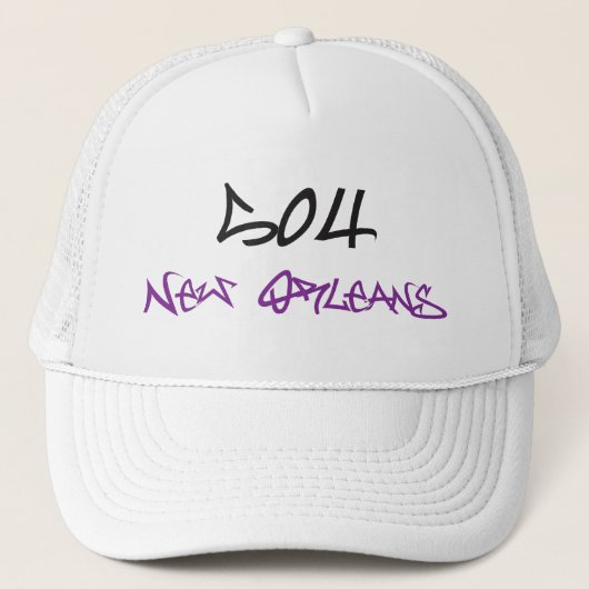 504 NEW ORLEANS GRAFFITI TRUCKER PET (Voorkant)