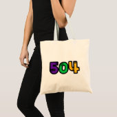 504 New Orleans Mardi Gras Tote Bag (Voorkant (product))