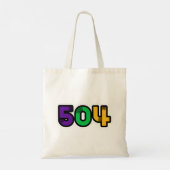 504 New Orleans Mardi Gras Tote Bag (Achterkant)