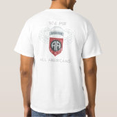 504 PIR 82e luchtverkeersdienst T-shirt (Achterkant)