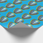 504e brigade van de militaire inlichtingendienst cadeaupapier (Hoek)