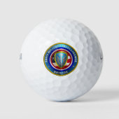 504e brigade van de militaire inlichtingendienst golfballen (Voorkant)