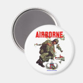 504e LUCHTLANDINGSREGIMENT Magneet (Voorkant / Achterkant)