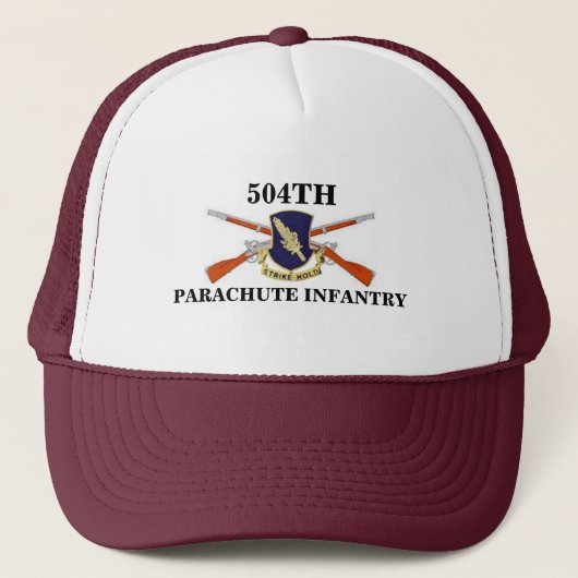 504E PARACHUTE INFANTRY-PET TRUCKER PET (Voorkant)
