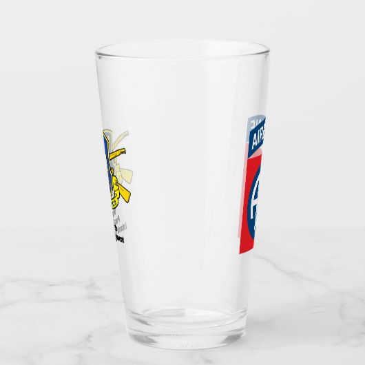 504e PIR 82e luchtverkeersdivisie Beer Glass Glas (Links)