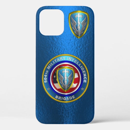 504th Militair Inlichtingenbrigade Op Maat Case-Mate iPhone Case (Achterkant)