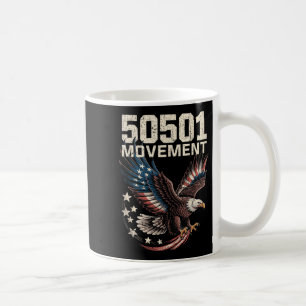 50501 Amerikaanse vlag in Flight Eagle met sterren Koffiemok