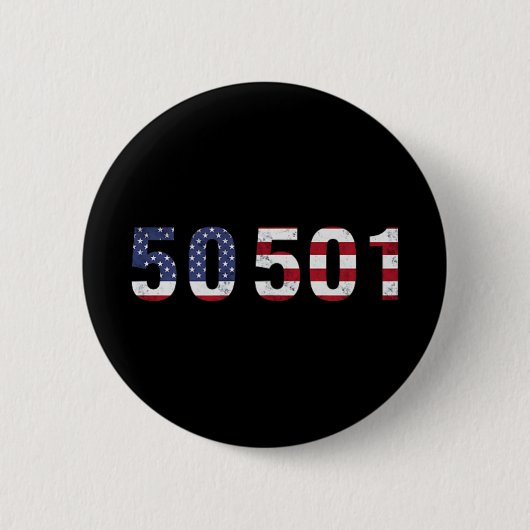 50501 Protest Ronde Button 5,7 Cm (Voorkant)