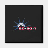 50501 Protestbeweging Vrijheidsbeeld tegen T Magneet (Voorkant)