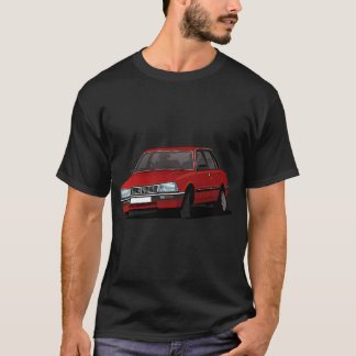 505 GTi - Turbo - rood T-shirt