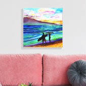 505 middag Lahaina Canvas Afdruk (Insitu (Woonkamer))