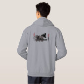 505 Zwemvedershirt met ridekleding Hoodie (Achterkant volledig)