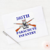 505E PARACHUTE INFANTERIE STICKERS (Envelop)