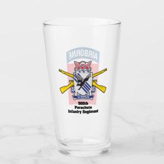 505e PIR 82e luchtverkeersdivisie Beer Glass Glas