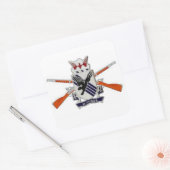 505TH INFANTRY DUI STAK GEWEREN STICKERS OVER (Envelop)