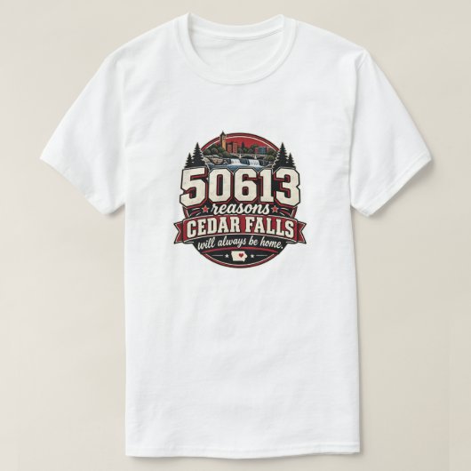 50613 Redenen T-shirt (Design voorkant)