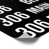 506 CARLTON Replica TTC Streetcar Rollsign Poster (Hoek)