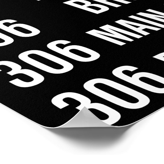 506 CARLTON Replica TTC Streetcar Rollsign Poster (Hoek)