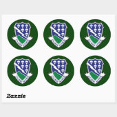506th Infantry Regiment (Airborne) DUI Ronde Sticker (Vel)