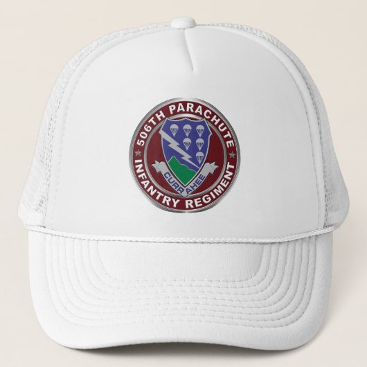 506th Parachute Infanterie Regiment Trucker Pet (Voorkant)