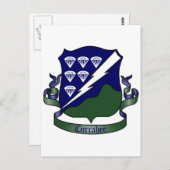 506th Parachute Infantry Regiment, 1st Battalion Briefkaart (Voorkant / Achterkant)