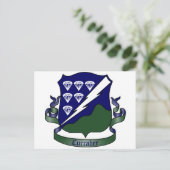 506th Parachute Infantry Regiment, 1st Battalion Briefkaart (Staand voorkant)