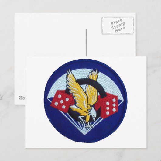 506th Parachute Infantry Regiment Briefkaart (Voorkant / Achterkant)