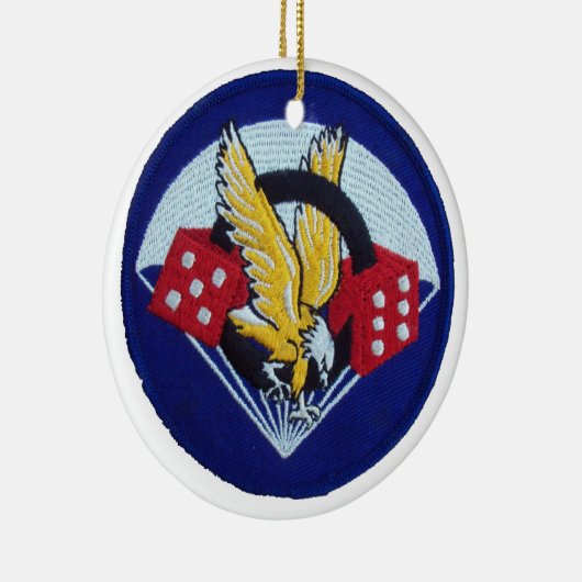 506th Parachute Infantry Regiment Keramisch Ornament (Rechts)