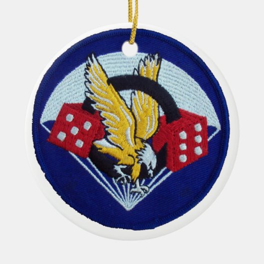 506th Parachute Infantry Regiment Keramisch Ornament (Voorkant)