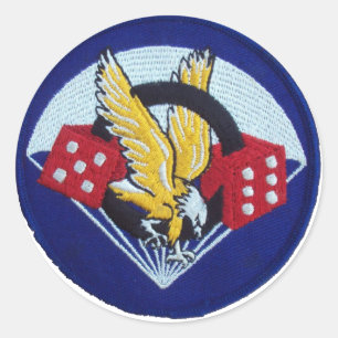 506th Parachute Infantry Regiment Ronde Sticker