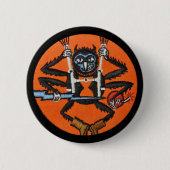 507th PIR Ronde Button 5,7 Cm (Voorkant)