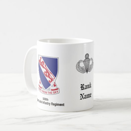 508e parachute infanterie mok (Voorkant links)