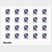 508th PIR Ronde Sticker (Vel)