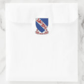 508th PIR Ronde Sticker (Tas)