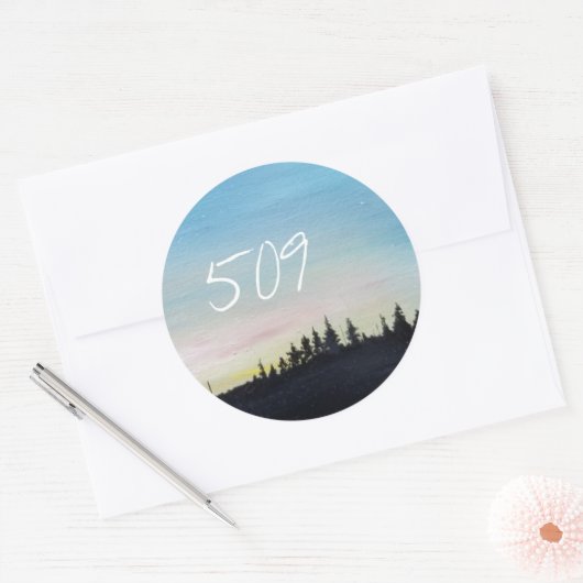 509 Sticker (Envelop)