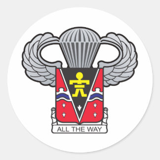 509e luchtsteun met luchtveren ronde sticker