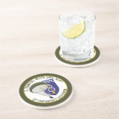 509e luchtvervoerder [8e ID] Zandsteen Onderzetter (Zijkant)