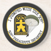 509e PIR Zandsteen Onderzetter (Voorkant)