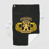 509th Parachute Infantry Regiment GERONIMO Golfhanddoek (Insitu)