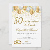 50.ª invitación kaart (Voorkant)