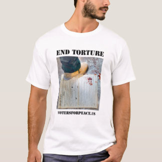 $50.00 Beëindig het T-shirt van foltering