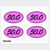 50.0 OVALE STICKER (Vel)