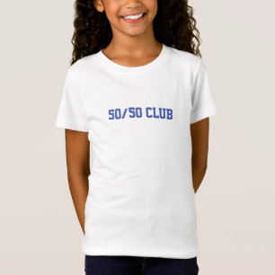 50/50 CLUB SHOTIME #17 BLUE FINE JERSEY SHIRT
