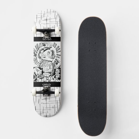50-50 Grind Persoonlijk Skateboard (Voorkant)