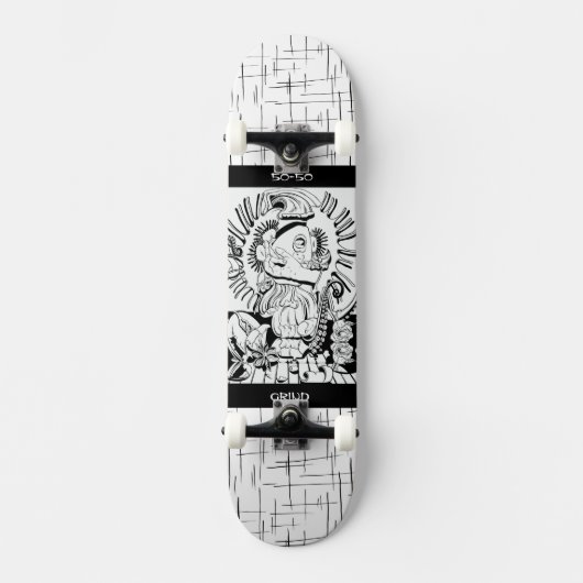 50-50 Grind Persoonlijk Skateboard (Voorkant)