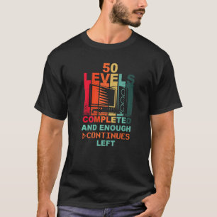 50 50 PC-retro-gamer op jaarniveau T-shirt